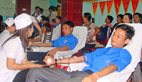 ການເຄື່ອນໄຫວຕ່າງໆຕອບສະໜອງວັນທົ່ວປວງຊົນບໍລິຈາກເລືອດດ້ວຍຄວາມສະໝັກໃຈ